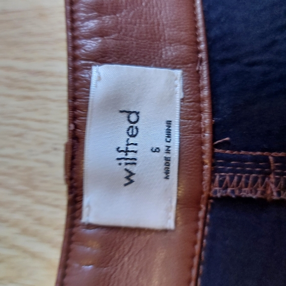 SOLD Aritzia Melina Cognac Size 6 - Picture 9 of 10